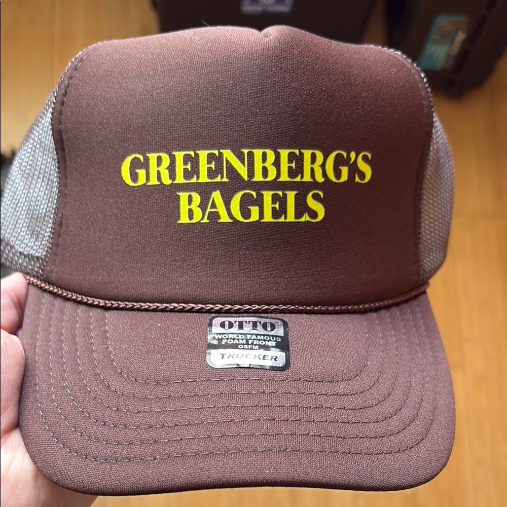 Greenberg’s Bagels of NYC Brown Trucker Hat